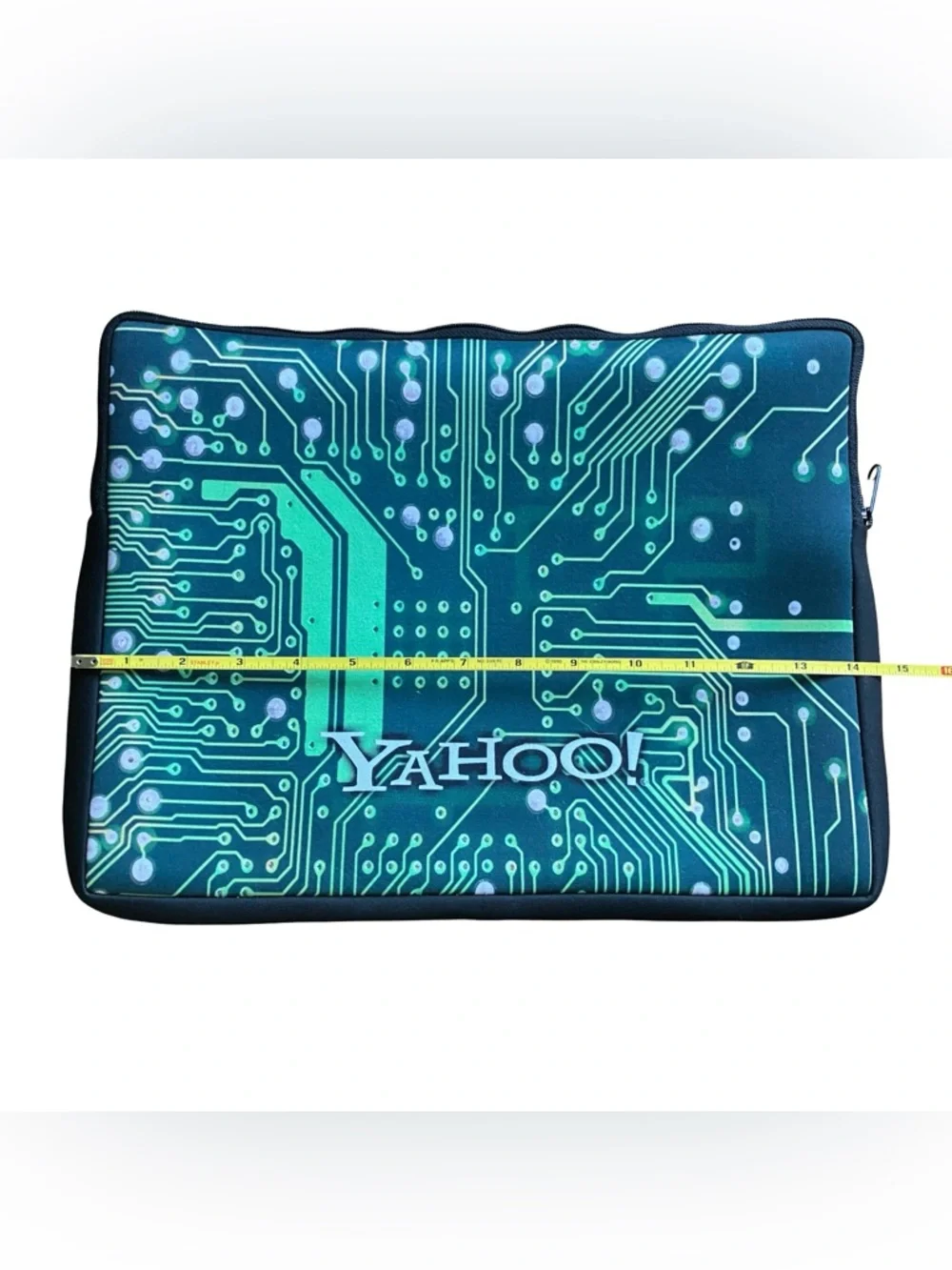 Yahoo! Padded Laptop Sleeve Circuit Board PCB Silicon Valley Merch Promo 14x10